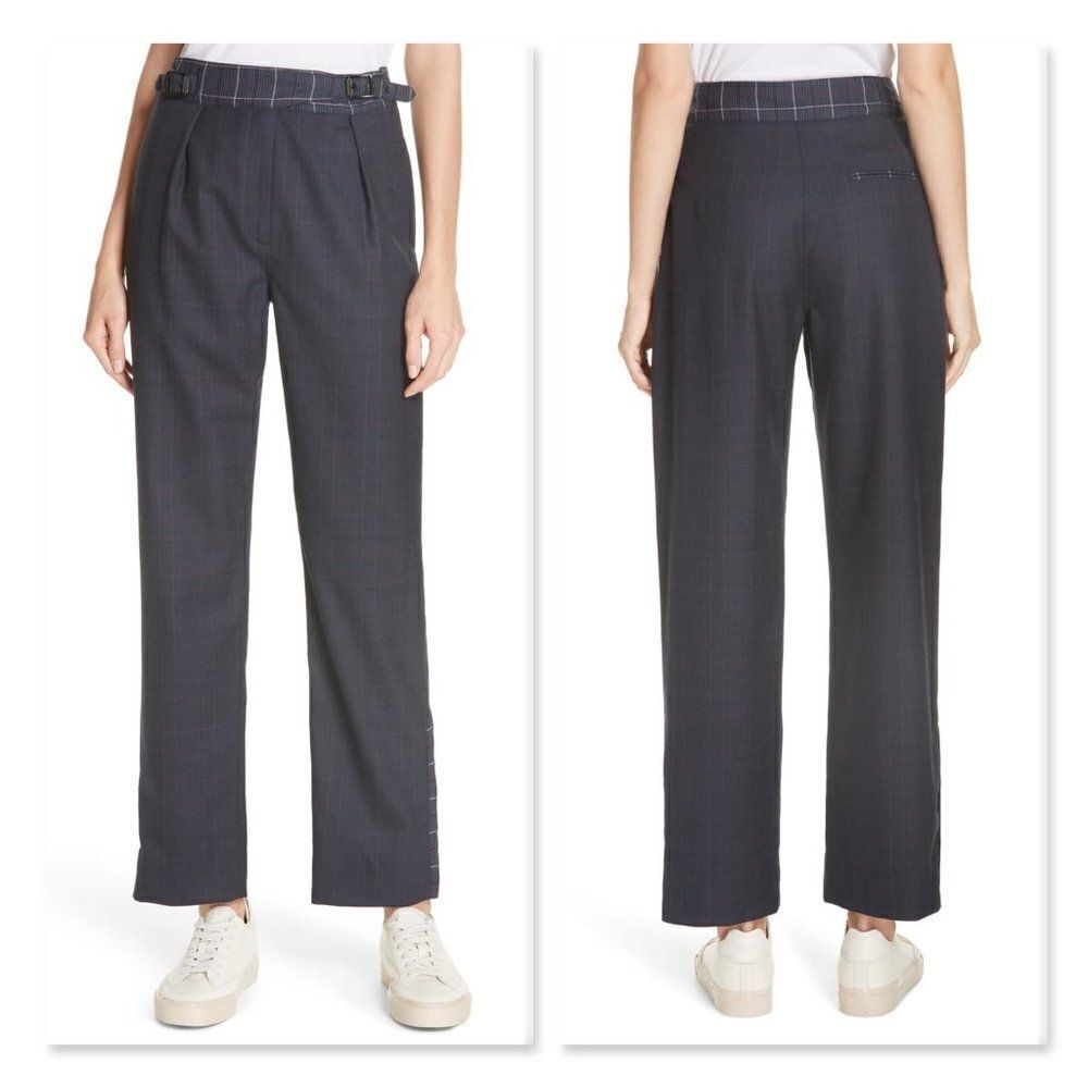 Rag & Bone James Plaid Wool Blend Pants